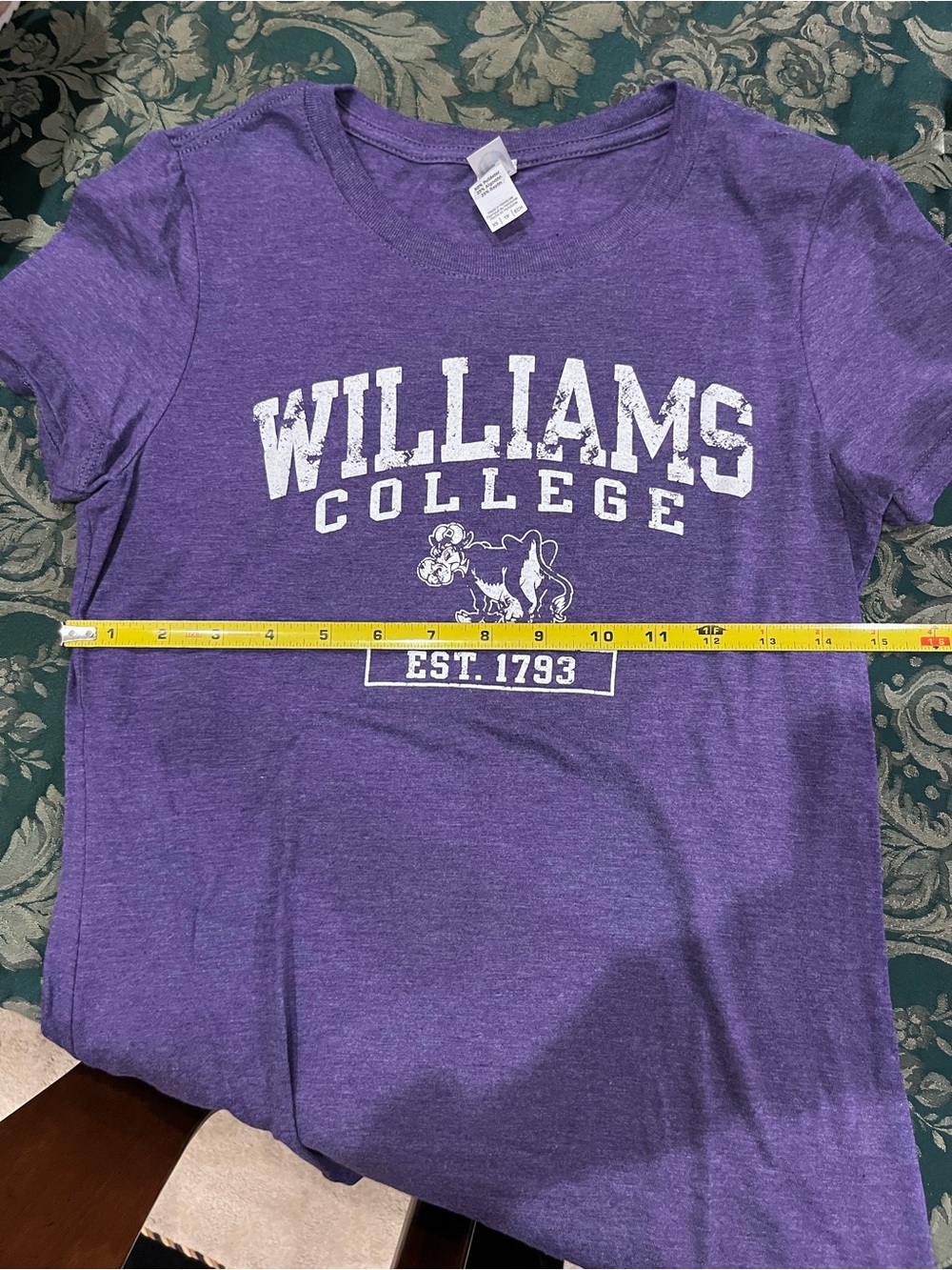Williams College Purple Graphic Tee